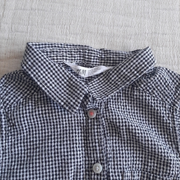 H&M sleeveless collared blouse size 8-9 years - Picture 4 of 8